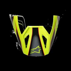 VISOR SM3 FRAY RED/YL/BLK