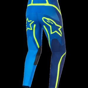 PANT FLUID APEX BLUE/YEL 38
