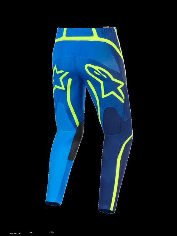 PANT FLUID APEX BLUE/YEL 38