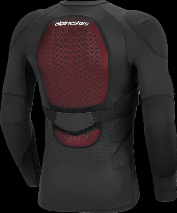 JACKET LS BIO-PLASMA LT BLK/WH