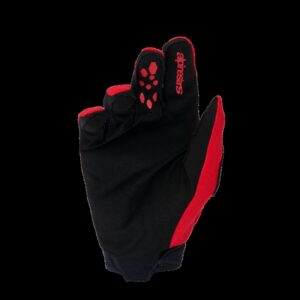 GLOVES YTH FULL BORE V2 RED/BL