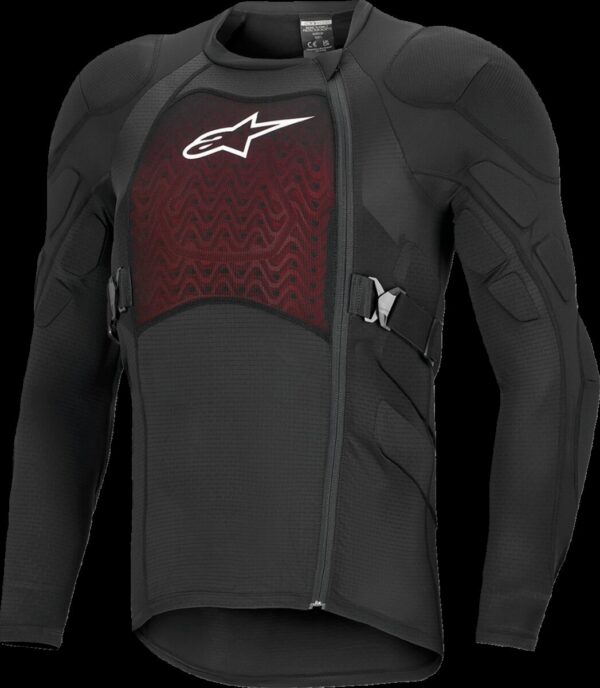 JACKET LS BIO-PLASMA LT BLK/WH