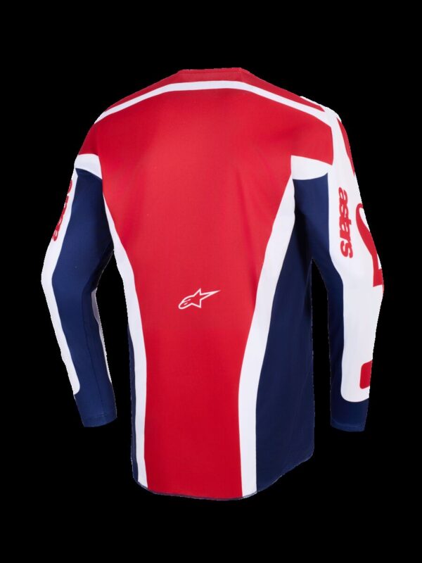 JERSEY RACER RIWAY WH/BLUE/RED