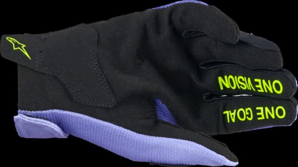 GLOVES YTH RADAR PURPLE/YELLOW