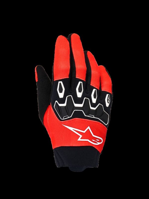 GLOVES FULL BORE V2 ORANGE/BLA