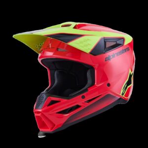 HELMET SM3 FRAY RED/YL/BLK M