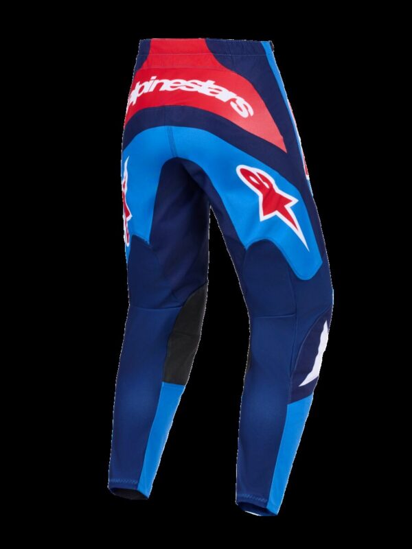 PANT FLUID GRID BLUE/RED 40