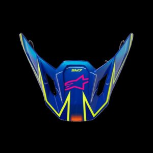 VISOR SM7 CAST BLU/YL/PINK