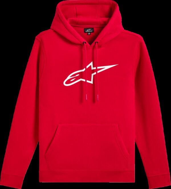 HOODIE AGELESS V3 RED/WHITE S