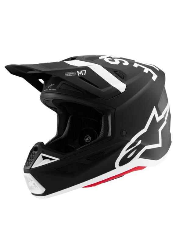 HELMET SM7 DASHER BLK/WHT L