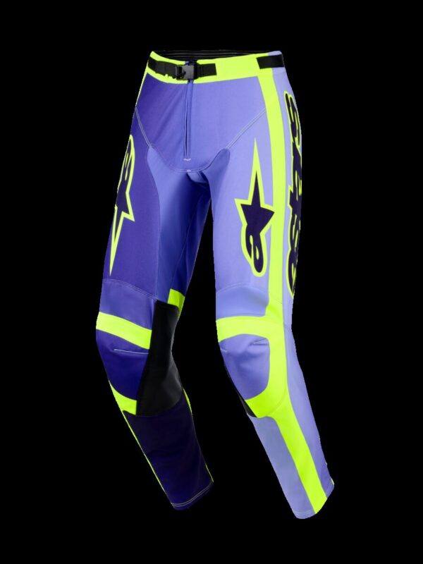 PANT RACER PORTL PURPLE/YEL 28