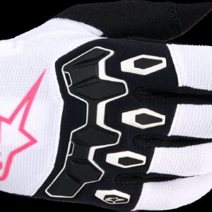 GLOVES 4W FULL BORE V2 WHT/PIN