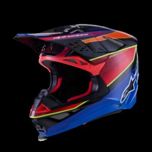 HELMET S-M10 ERA BLUE/RED/YL L