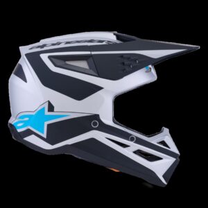HELMET SM3 HEAT SILV/BL/BLK S