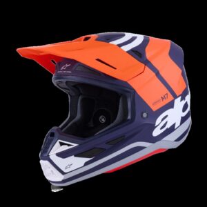 HELMET SM7 CORE ORAN/BLUE L