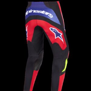 PANT FLUID GRID RED/BLK/PURP 3