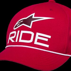 HAT CRV BILL SNP RIDE COMP RED
