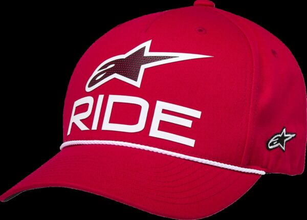 HAT CRV BILL SNP RIDE COMP RED