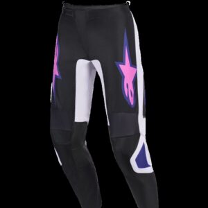 PANT FLUID GRID BLK/GY/PU 32