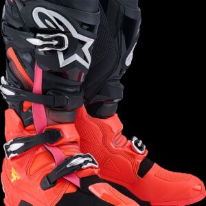 BOOT TECH 7 BLK/RD FLUO/PINK 1