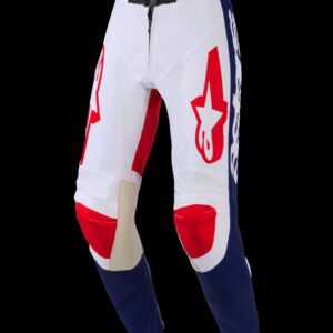 PANT RACER RIWAY WH/BLUE/RED 4
