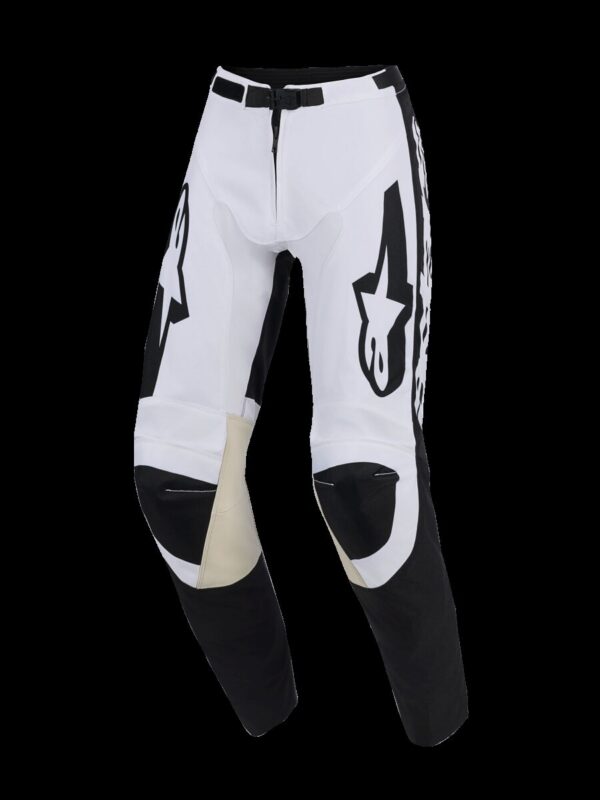 PANT RACER RIWAY WH/BLACK 32
