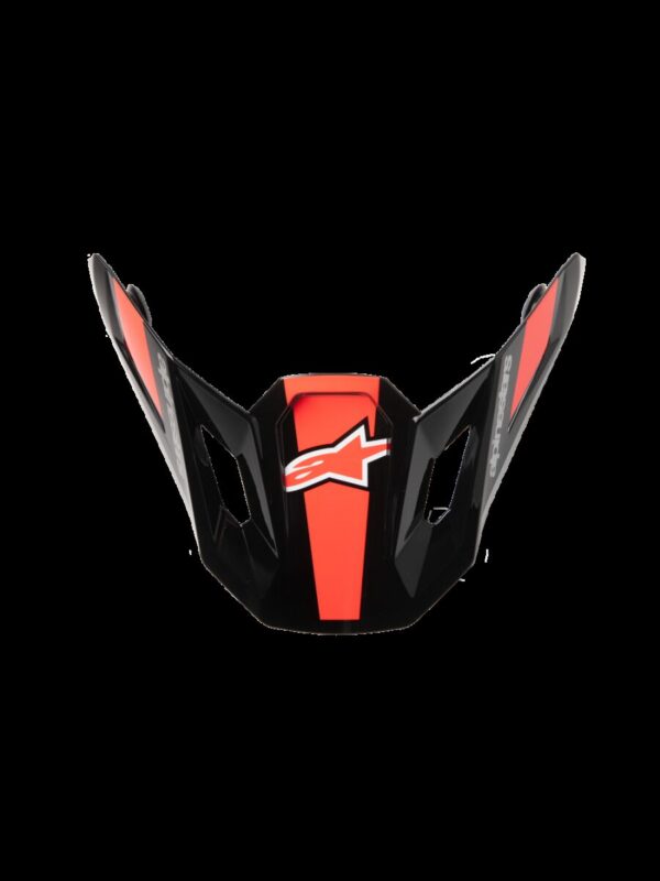 VISOR SM7 RISE BLK/RD/SILV