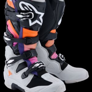 BOOT TECH 7 BLK/LT GY/ORG FL/M