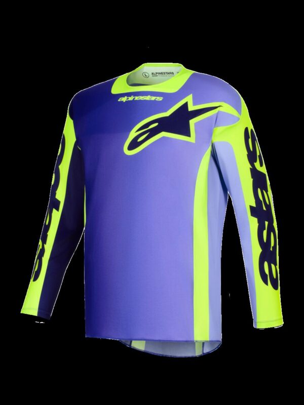 JERSEY RACER PORTL PURPLE/YEL