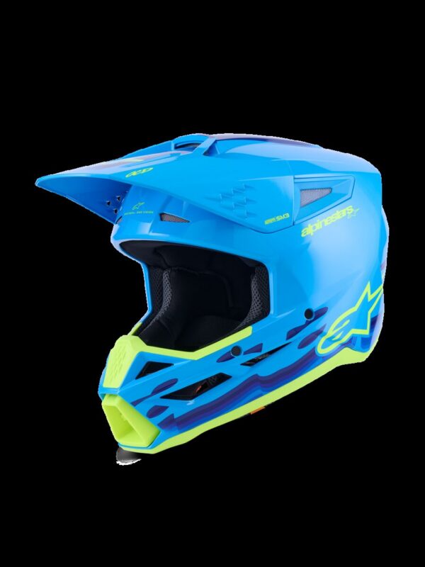 HELMET SM3 FORCE CYAN 2X