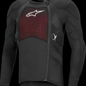 JACKET LS BIO-PLASMA LT BLK/WH