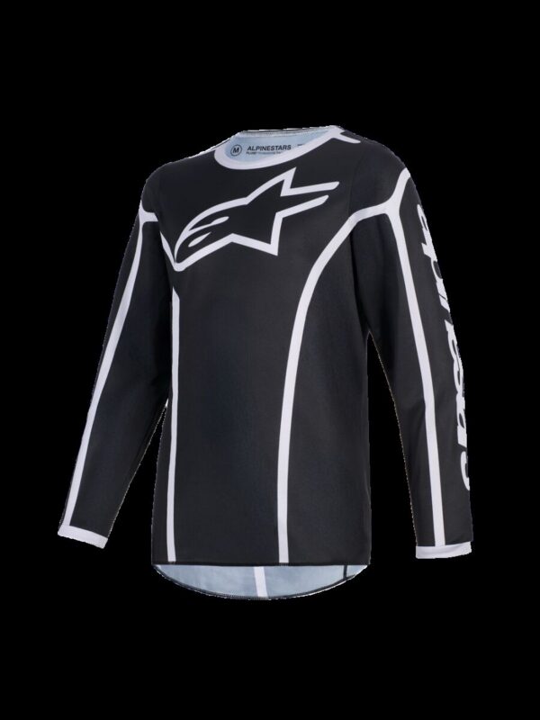 JERSEY YTH FLUID APEX BLACK/GR