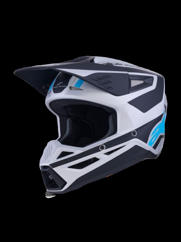 HELMET SM3 HEAT SILV/BL/BLK M