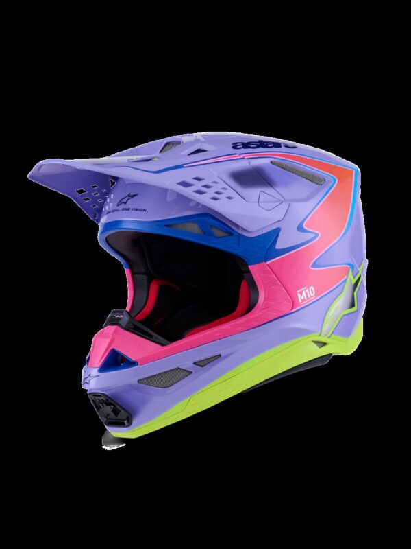 HELMET SM10 JETT PURPLE/PINK 2