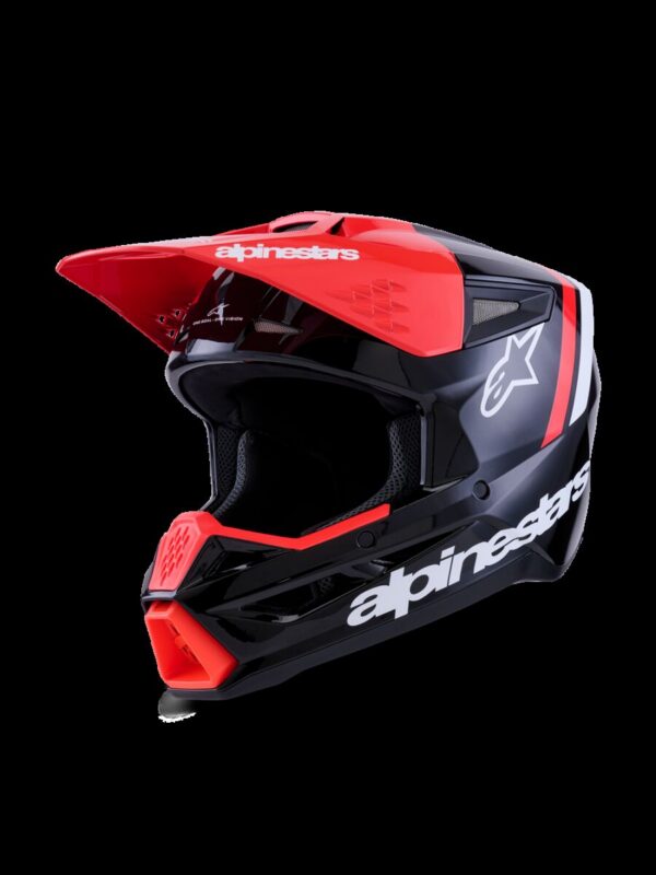 HELMET SM3 RADIUM BLK/RED/WH S