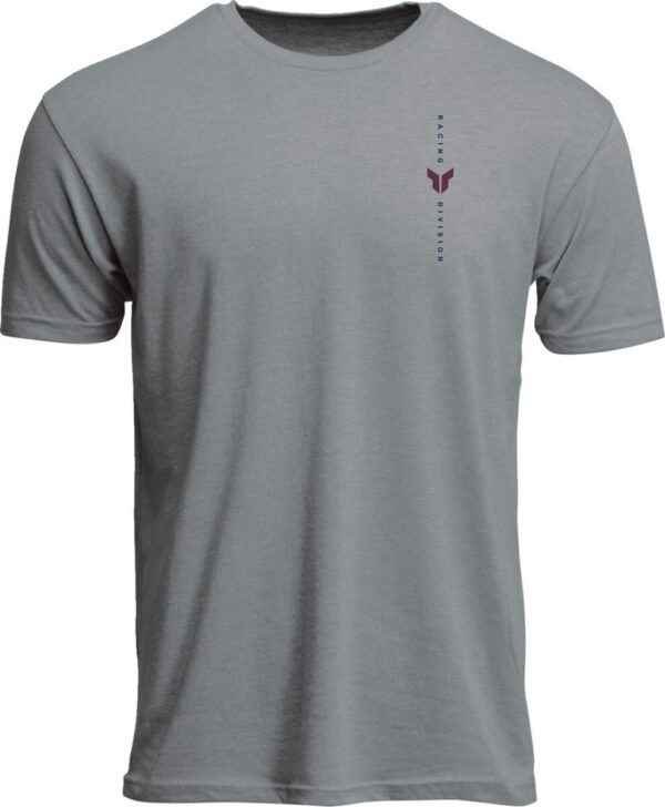 TEE VERT HTR GY XL