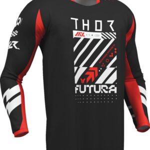 JERSEY LAUNCHMODE FUTURA BLK/R