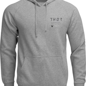 PULLOVER STAMP HTR GY MD
