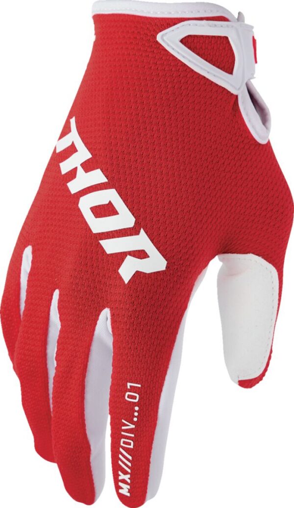 GLOVES RIDEMODE STATIC RED S