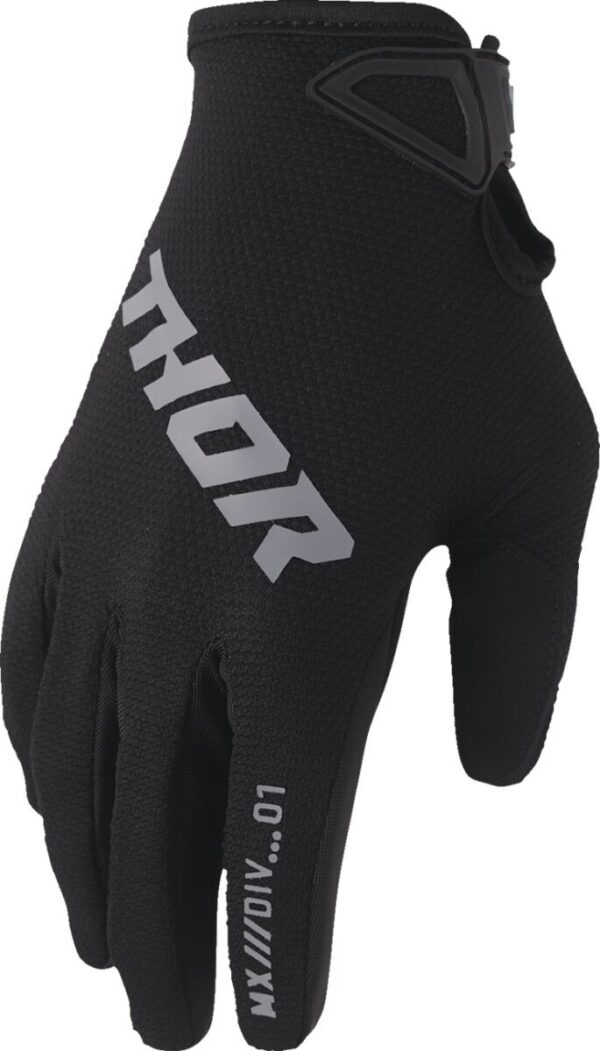 GLOVES RIDEMODE STATIC BLACK X