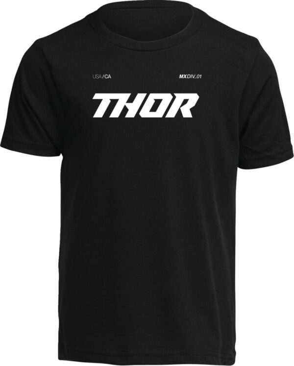 TEE YTH BRAVE BLACK XL