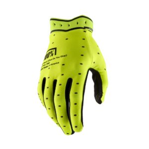 GLOVES RIDEFIT FLO YELLOW - S
