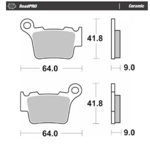 BRAKE PAD CERAMIC