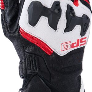 GLOVE SP-9 BLACK/WHITE/RED L