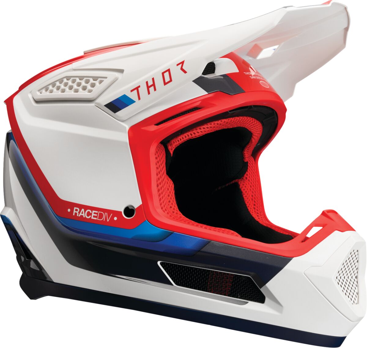 Kiiver fleet defy wh/rd/bl xl