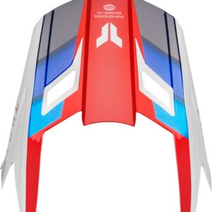 VISOR KIT FLEET DEFY R/W/B XS-