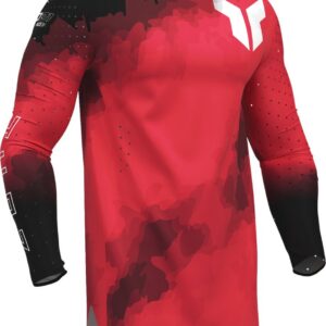 JERSEY SPORTMODE CARBON BK/RD