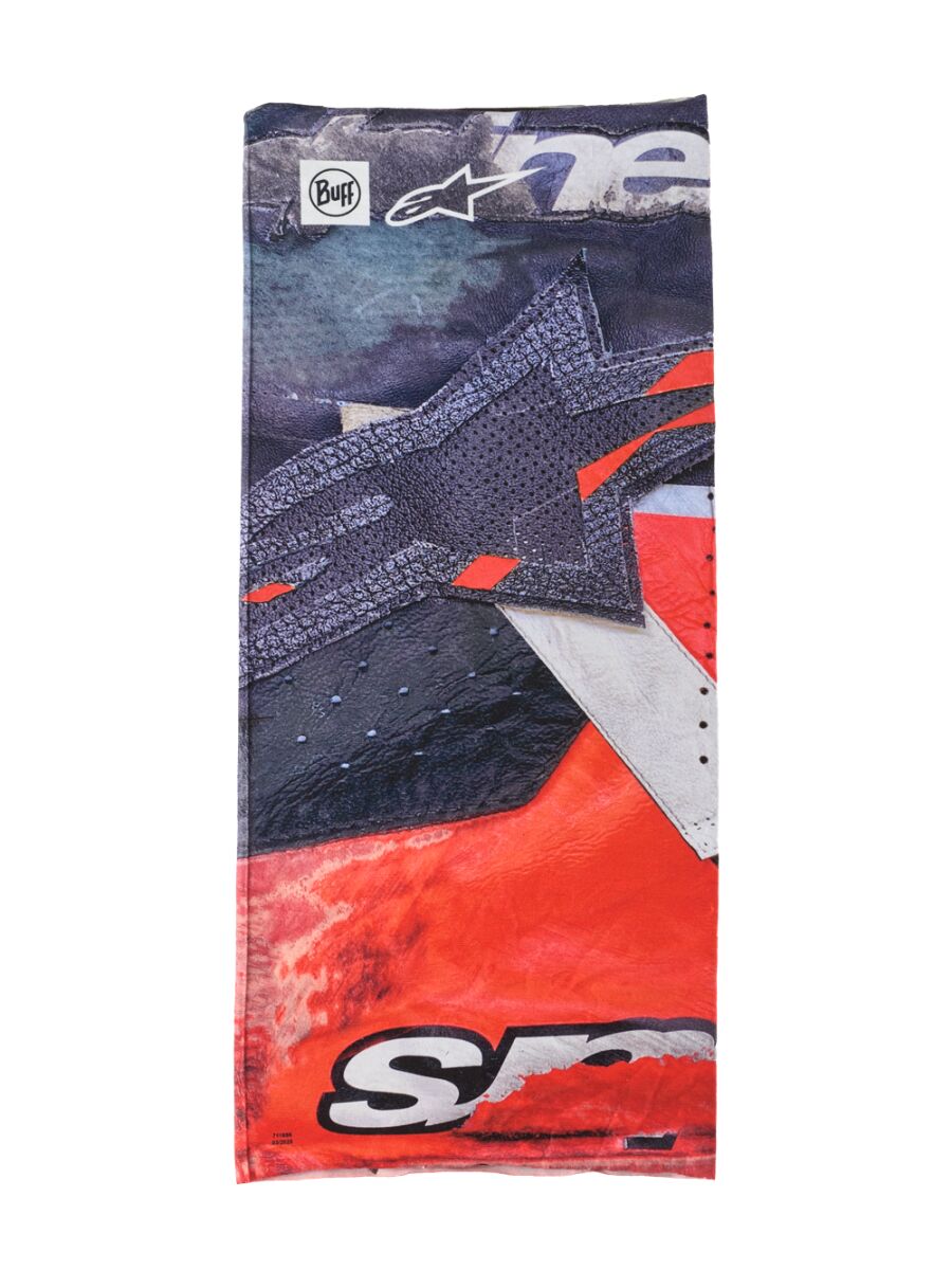 Necktube buff ignite black/pin