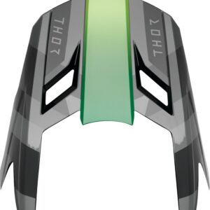 VISOR KIT FLEET CAMBER BK/GN L