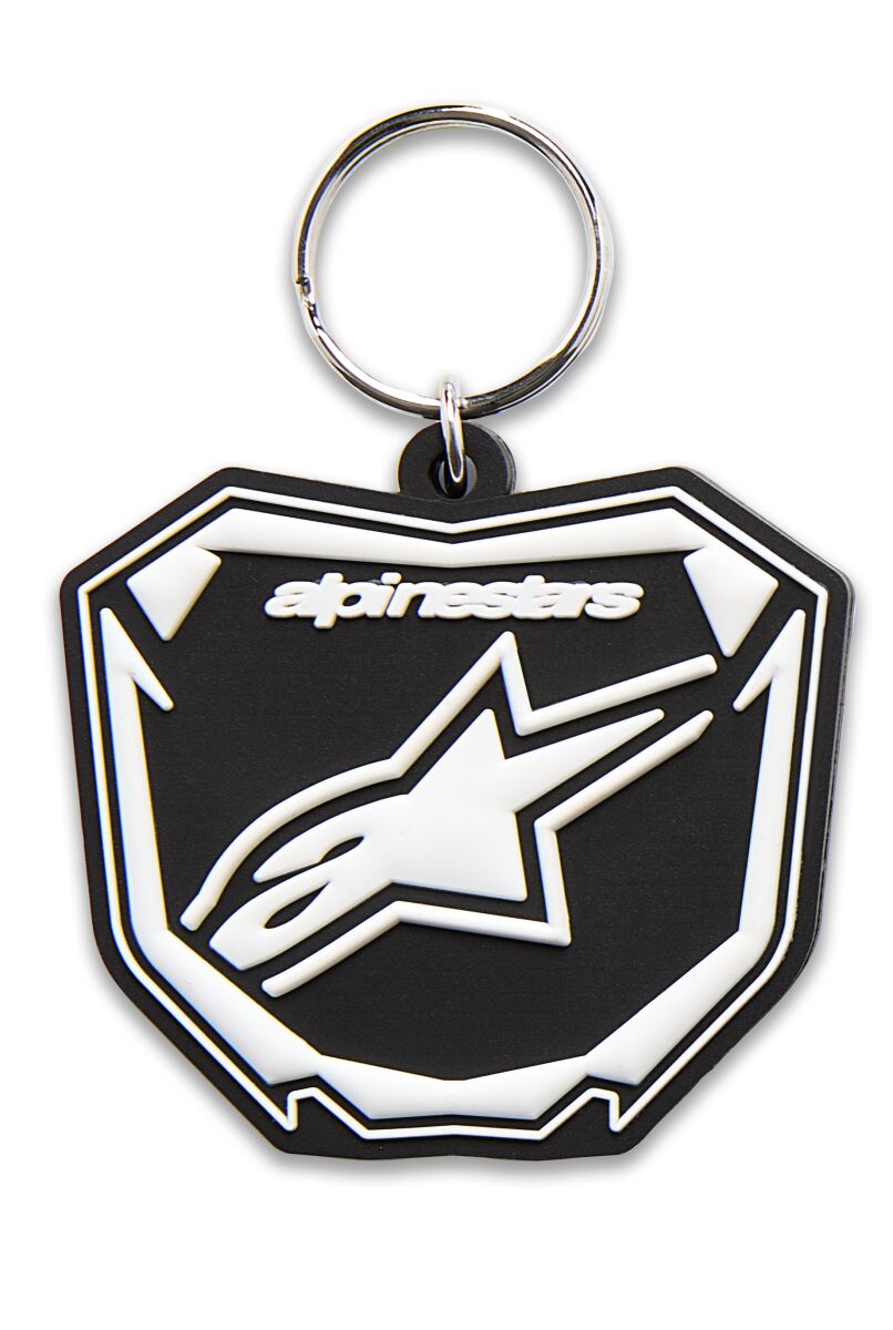 Key fob plate black/white